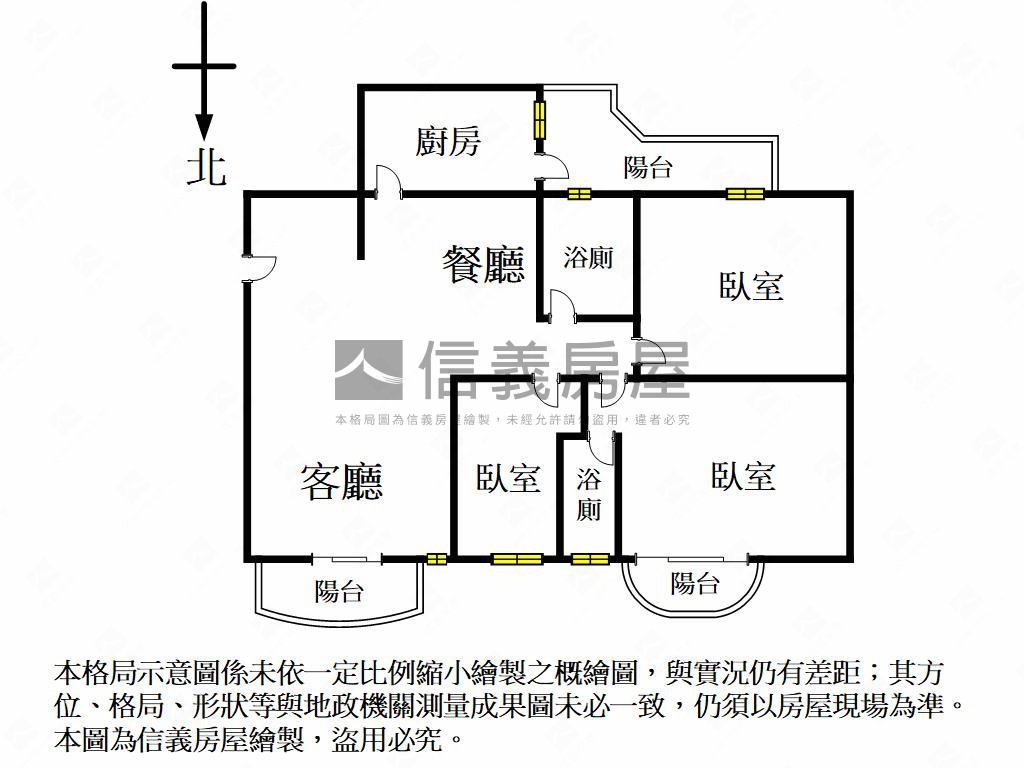 獅甲社區採光大三房房屋室內格局與周邊環境