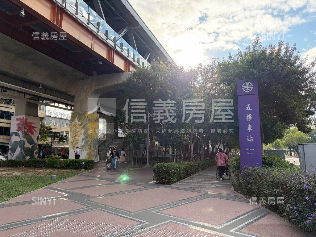 西區五權車站套房房屋室內格局與周邊環境