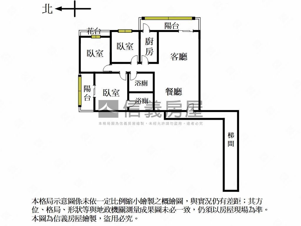 近海山哈佛名第三房車位房屋室內格局與周邊環境