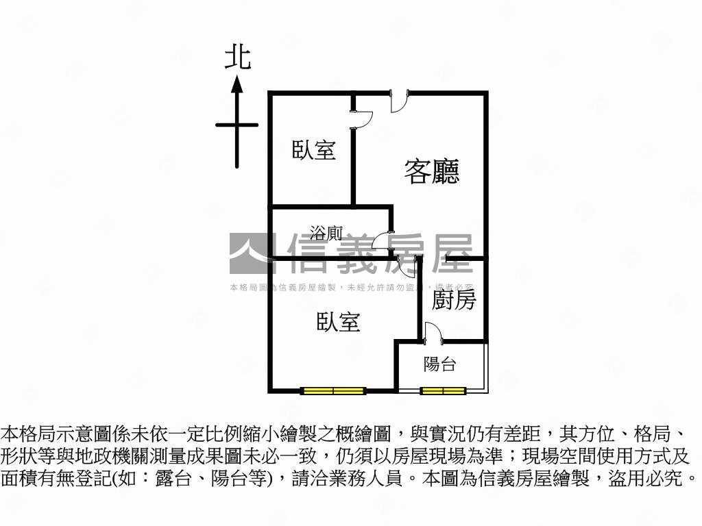 西區低總價電梯兩房房屋室內格局與周邊環境