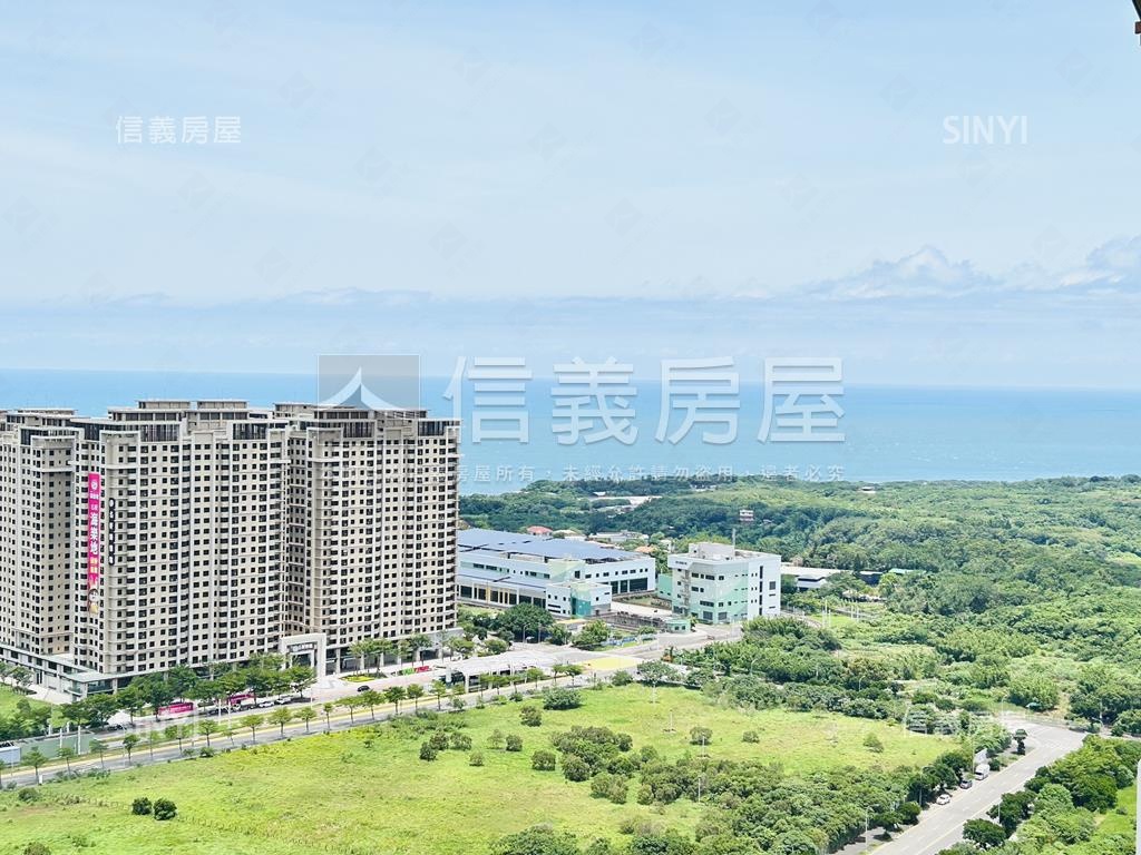 海洋都心頂樓美景房屋室內格局與周邊環境