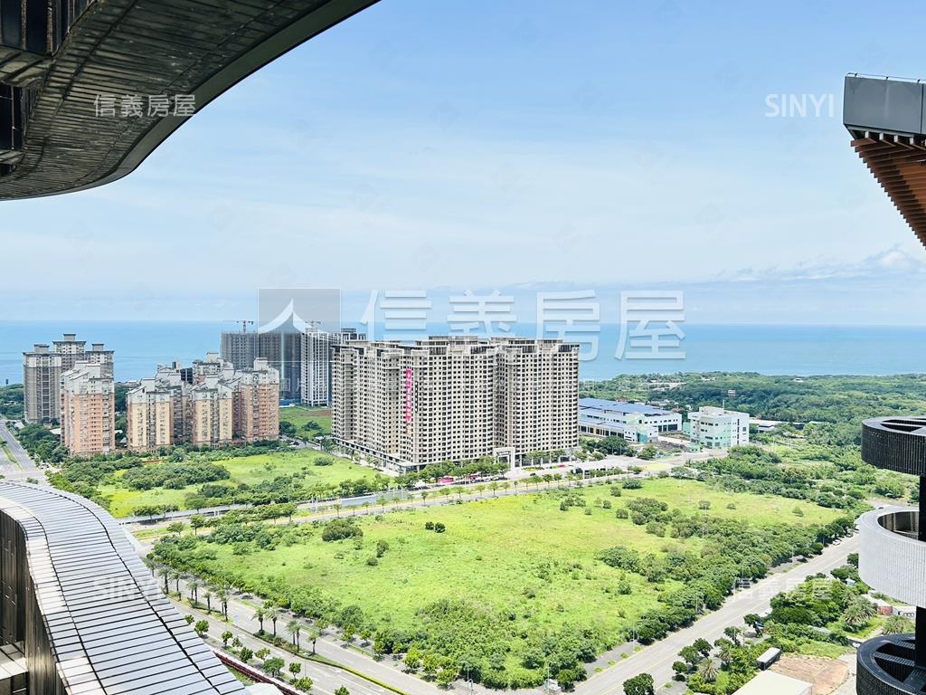 海洋都心頂樓美景房屋室內格局與周邊環境