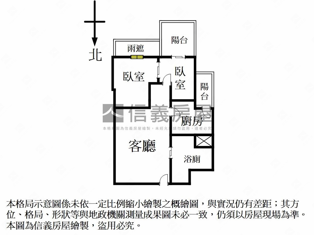 捷運鋼骨美景宅房屋室內格局與周邊環境