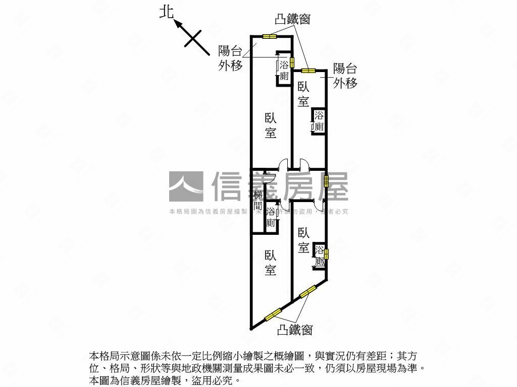 收租置產捷運三樓房屋室內格局與周邊環境