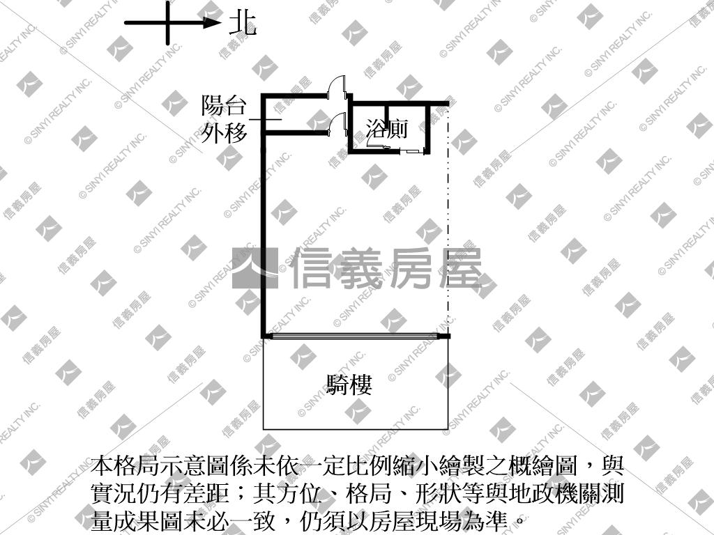 環狀線面寬金店霸房屋室內格局與周邊環境