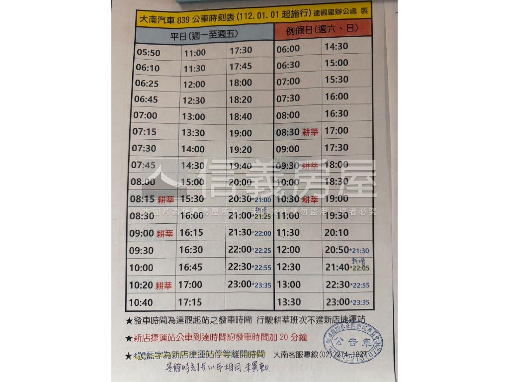 達觀３房雙車位房屋室內格局與周邊環境