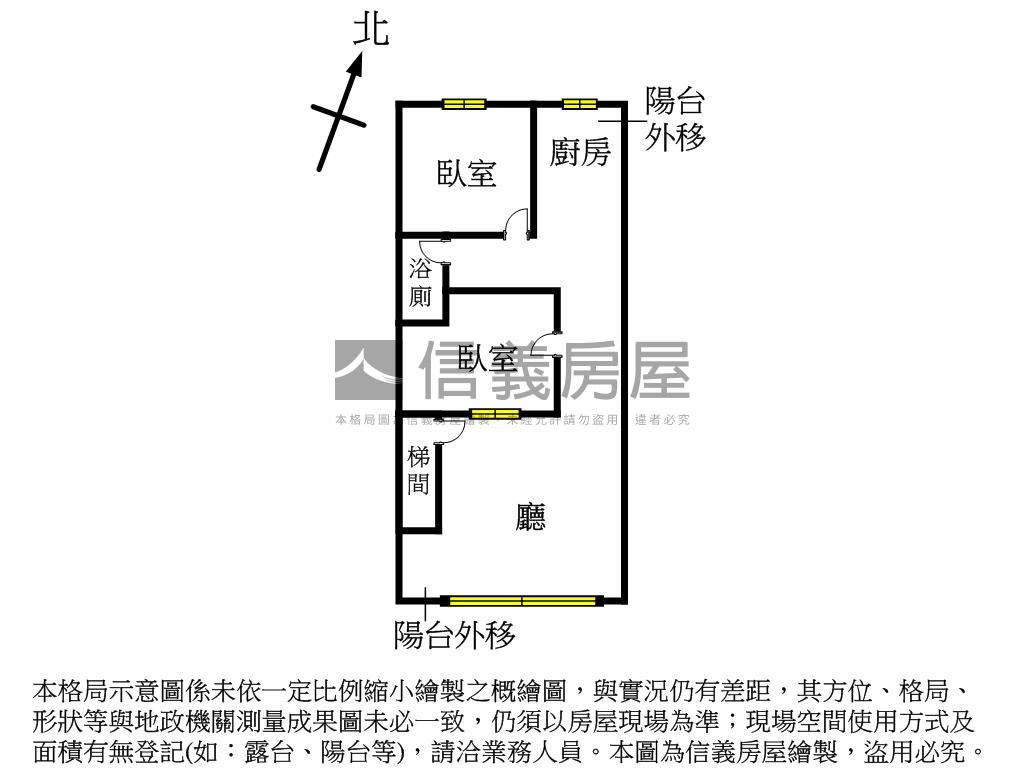 近捷運小資公寓三樓房屋室內格局與周邊環境