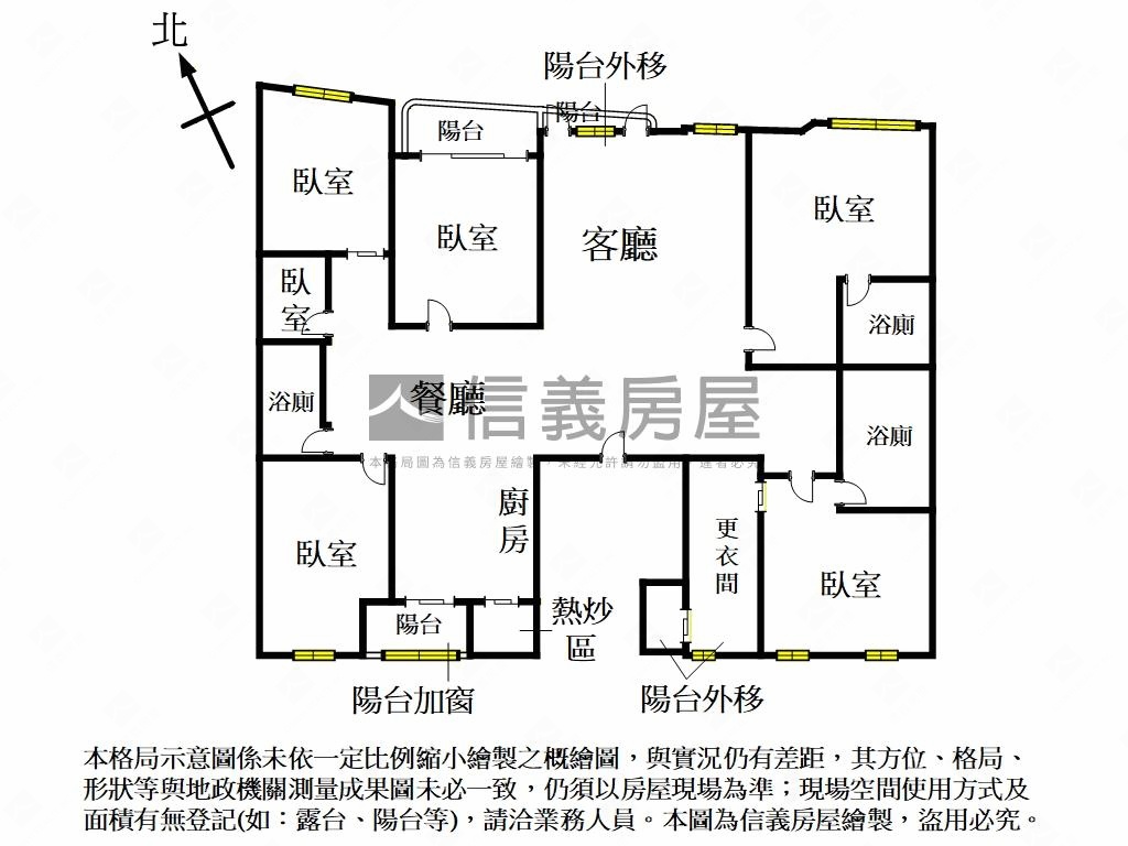 《台大御園》經典六房房屋室內格局與周邊環境