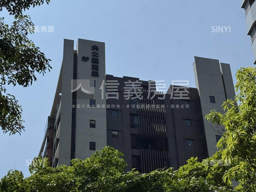 央北鑫建築Ｂ１三房加車位房屋室內格局與周邊環境
