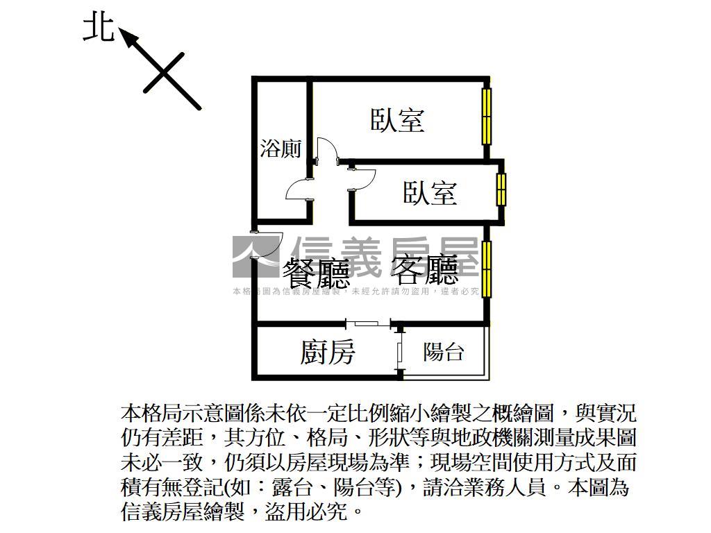 成家大璽中高樓層兩房車位房屋室內格局與周邊環境