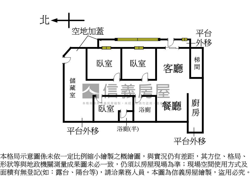 德正街方正美一樓房屋室內格局與周邊環境