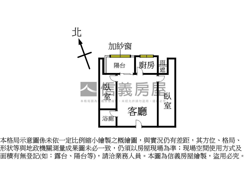 海洋都心兩房裝潢美屋房屋室內格局與周邊環境