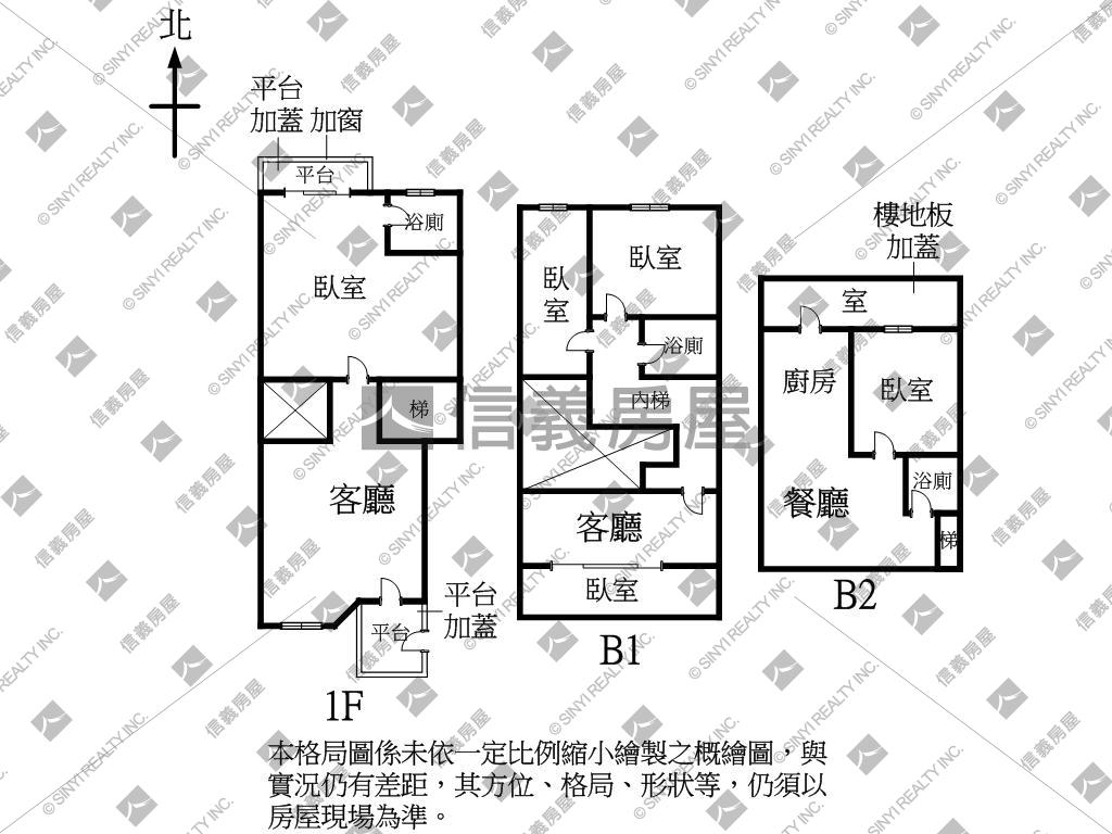 輕軌玫瑰裝潢美屋樓中樓房屋室內格局與周邊環境