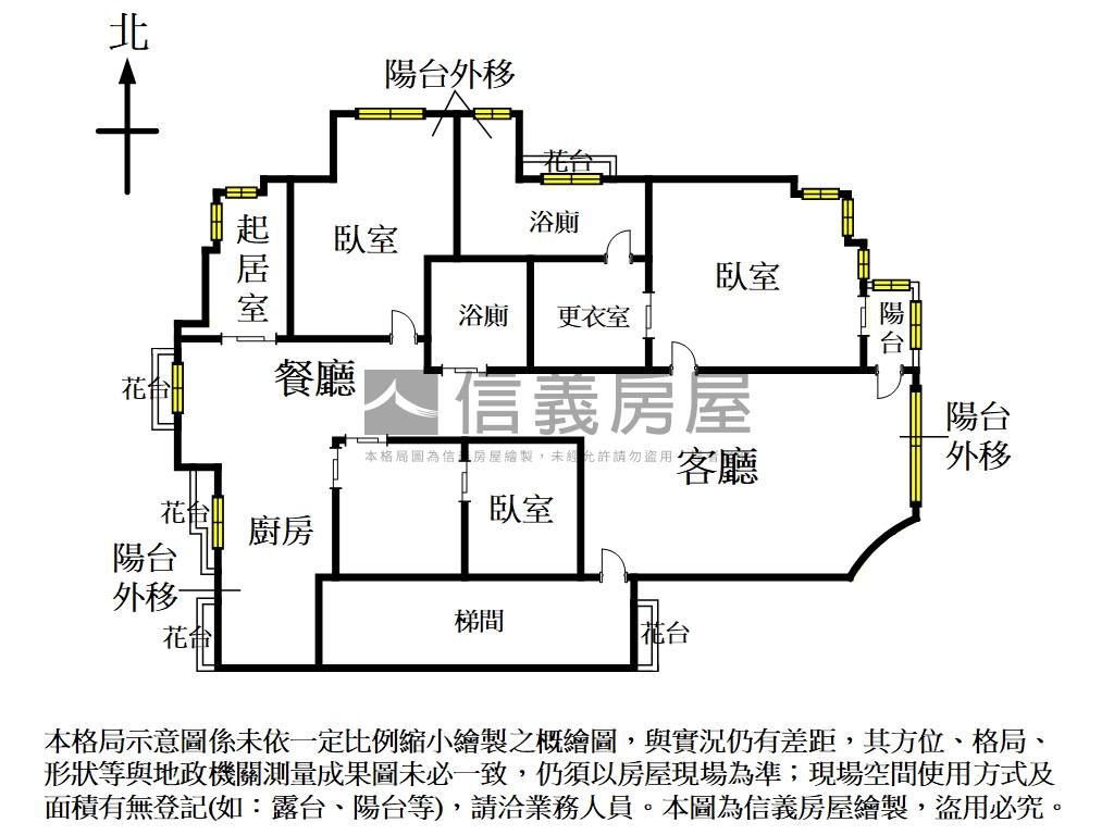 大直風華三房車位房屋室內格局與周邊環境