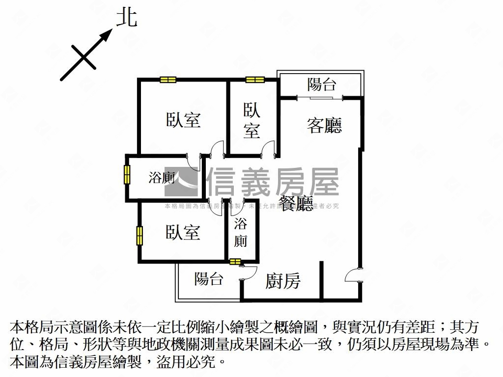 昕天地高樓溫馨三房平車房屋室內格局與周邊環境