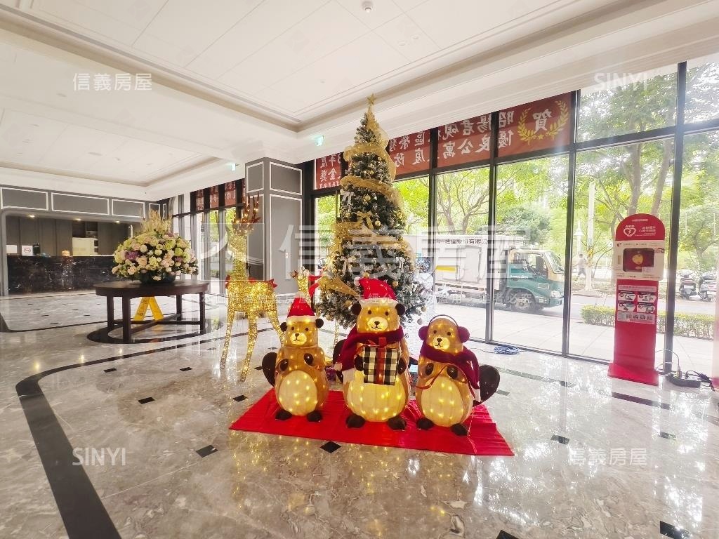 中路昭揚君硯面公園雙陽台房屋室內格局與周邊環境