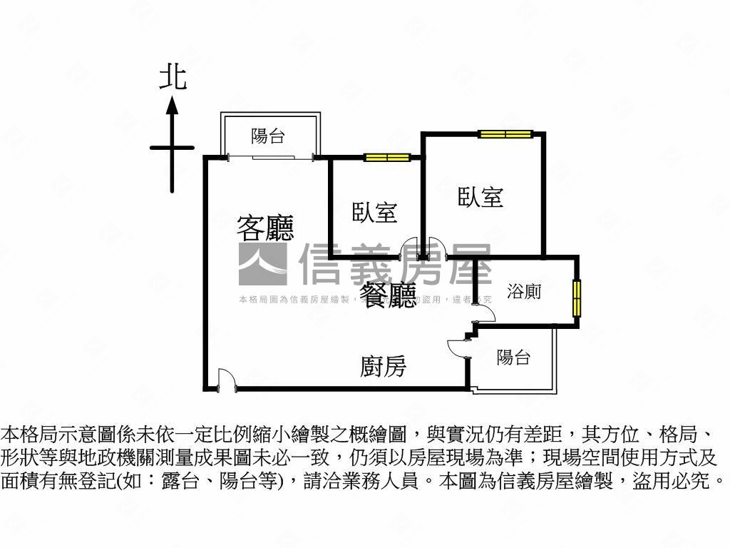 洲際ＯＮＥ採光２房平車房屋室內格局與周邊環境