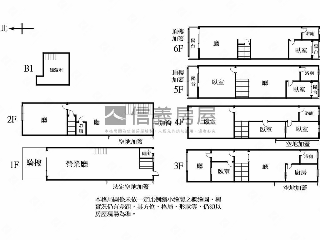 正松竹路吃市透天店面房屋室內格局與周邊環境