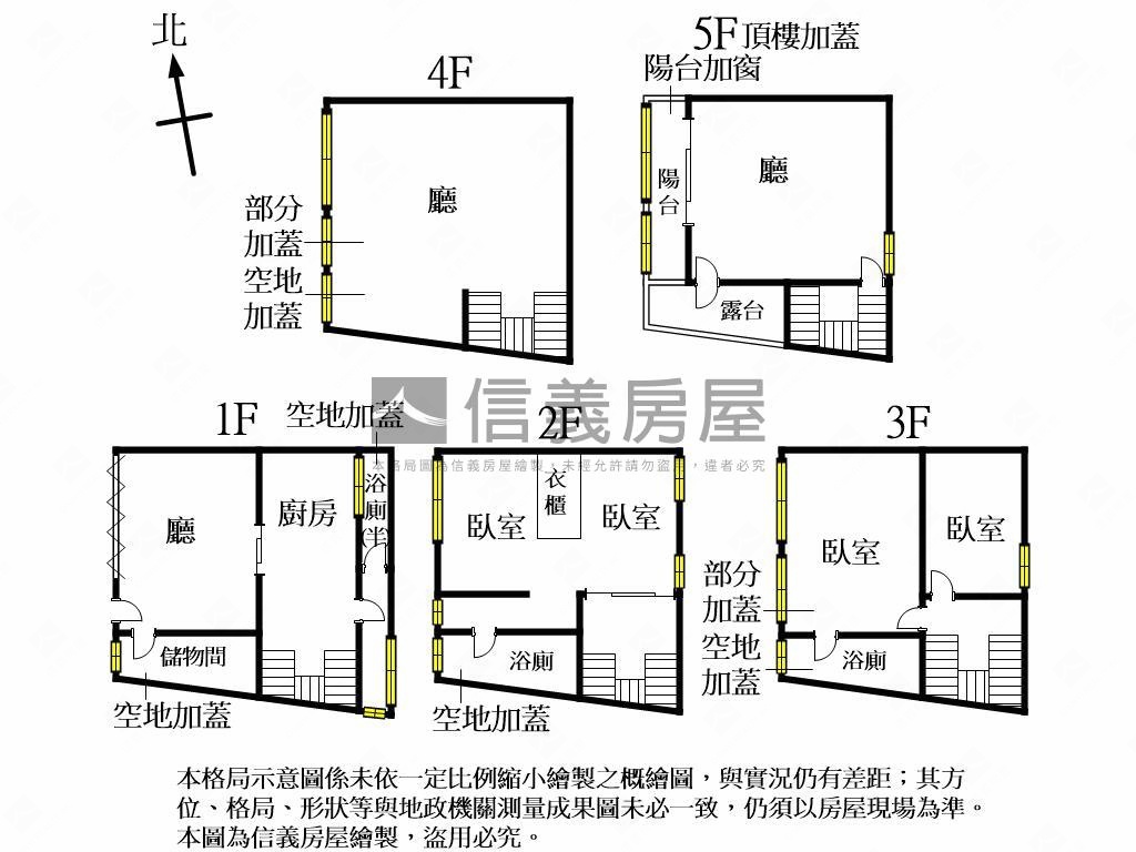 彰北大面寬邊間透天房屋室內格局與周邊環境