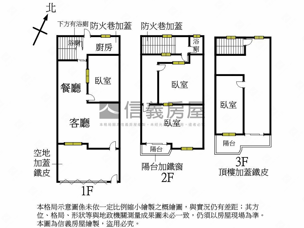 大里｜約３０坪大地坪透天房屋室內格局與周邊環境