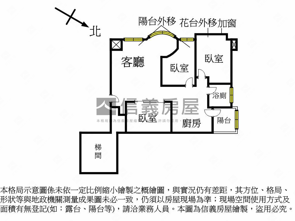 近關渡捷運站３房車位房屋室內格局與周邊環境