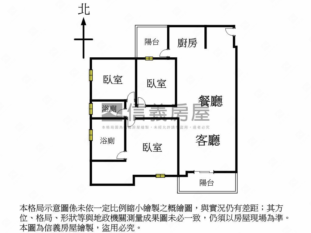 裕翔研山頂樓景觀帝王戶房屋室內格局與周邊環境