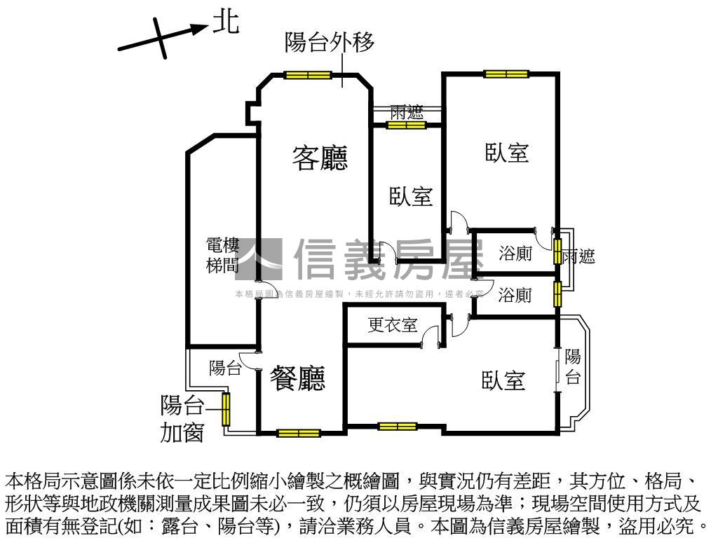 景美捷運管理獨棟電梯三房房屋室內格局與周邊環境