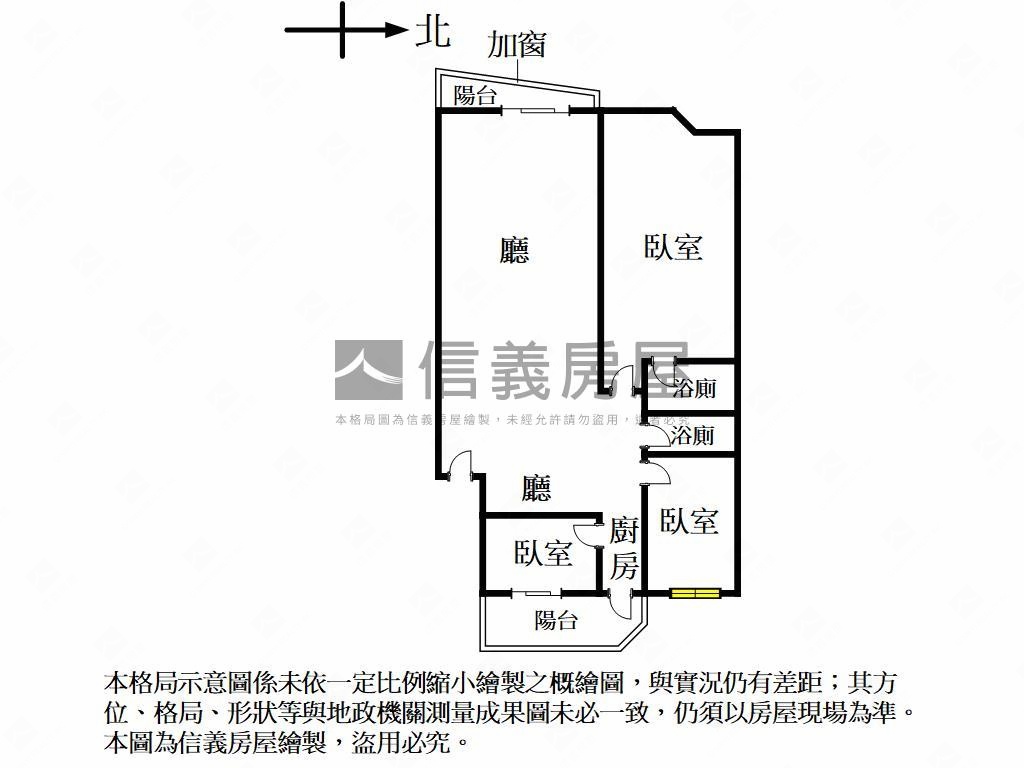 稀有釋出大三房房屋室內格局與周邊環境