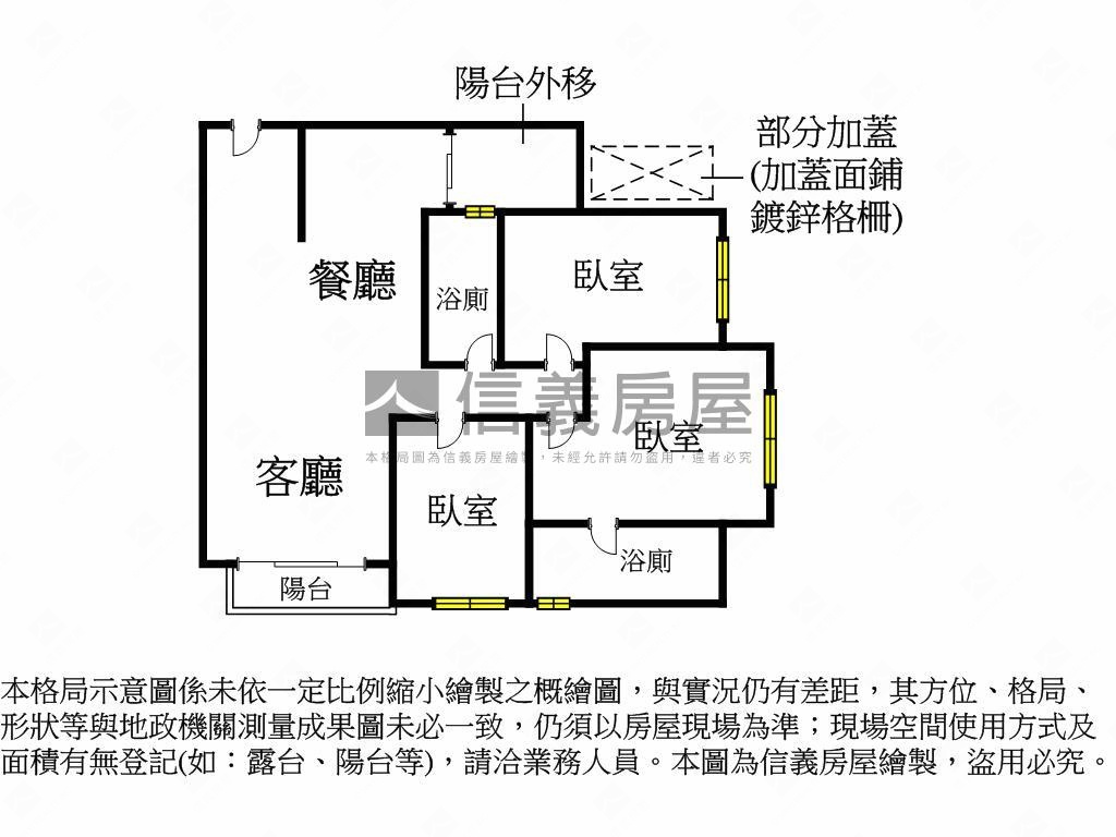 鉅虹嵐ＣＡＳＡ次頂樓裝潢房屋室內格局與周邊環境