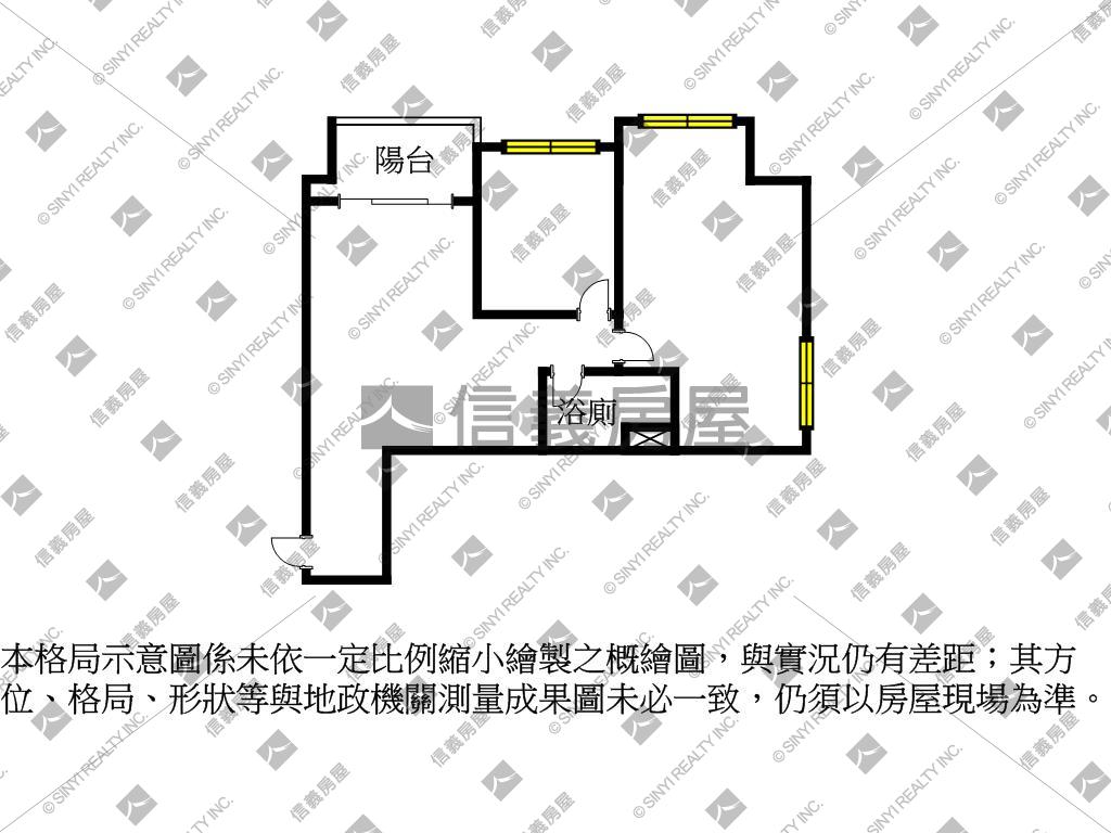 大亮泊邊間高樓層臻品房屋室內格局與周邊環境