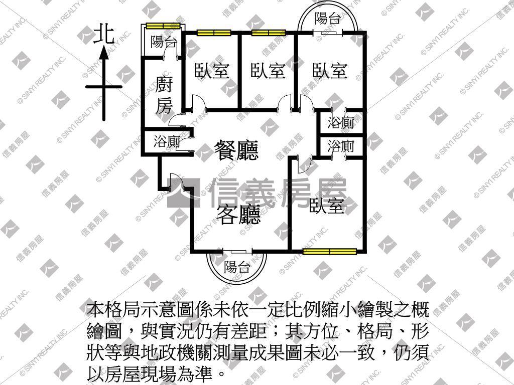 南崁中悅花廣豪邸四房車位房屋室內格局與周邊環境