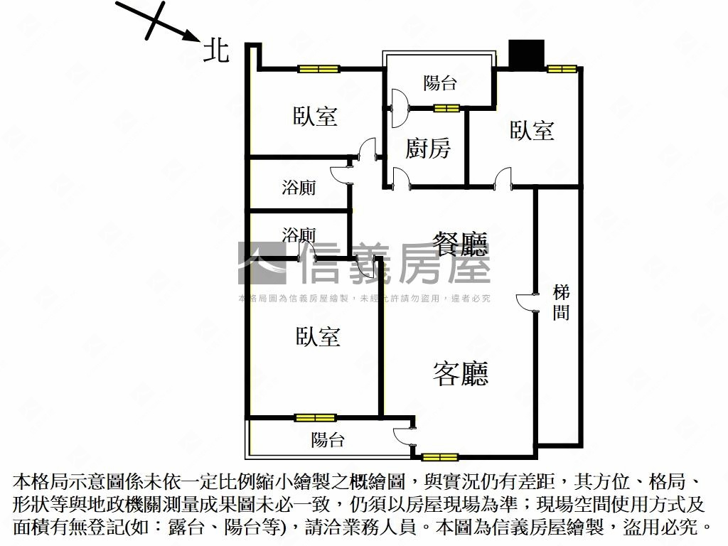 民安電梯亮麗三房車位房屋室內格局與周邊環境