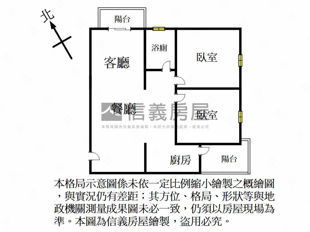 森鄰物語兩房車位雙陽台房屋室內格局與周邊環境