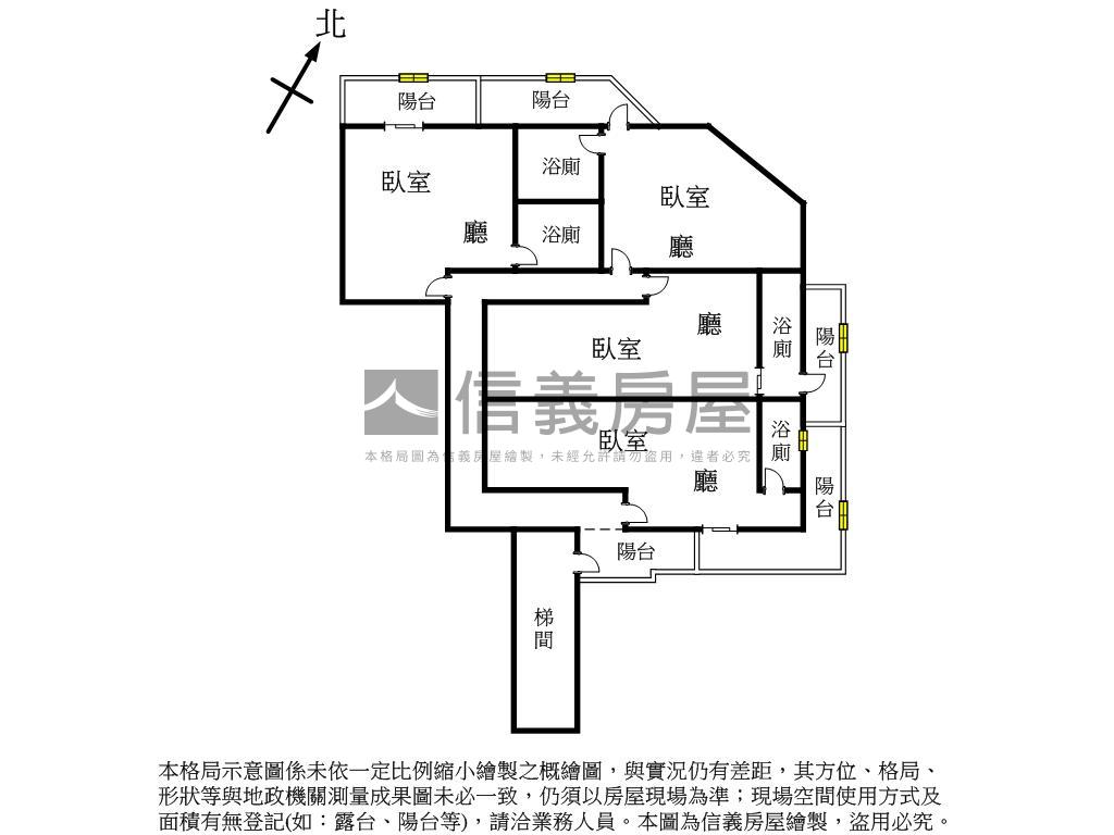 近中山醫置產收租聖品房屋室內格局與周邊環境