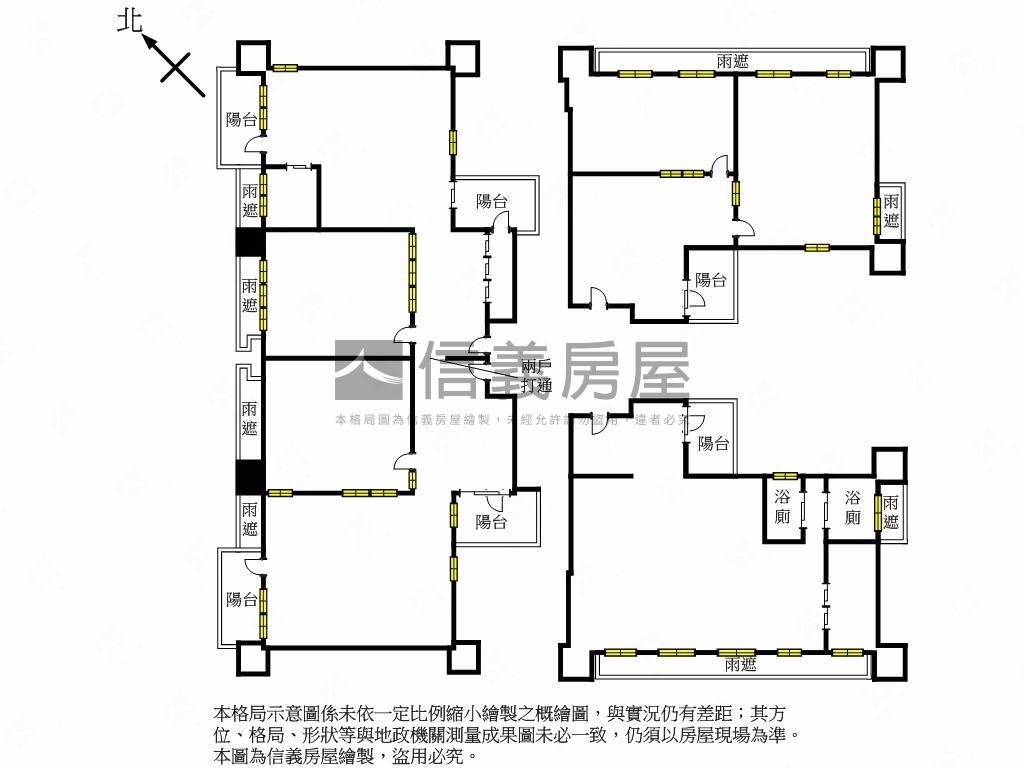 皇翔氣派景觀商辦總部房屋室內格局與周邊環境