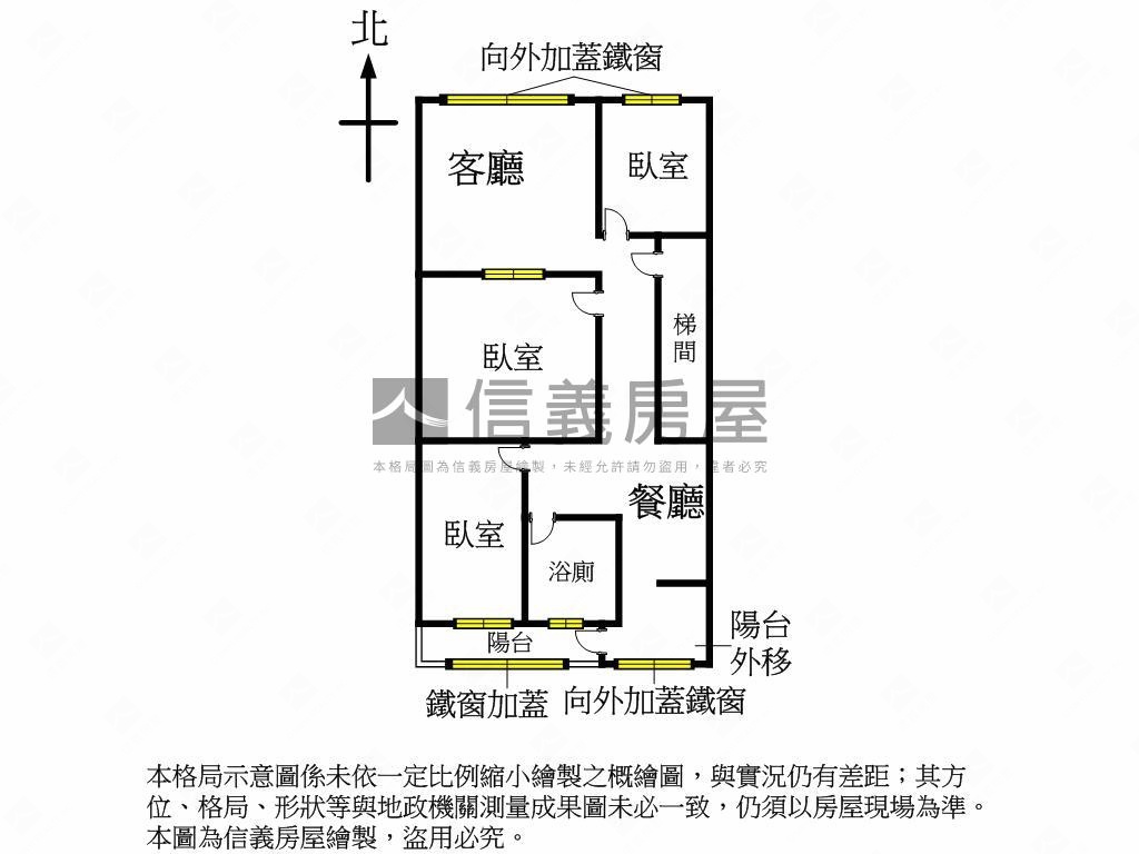 近中山國中捷運站黃金三樓房屋室內格局與周邊環境