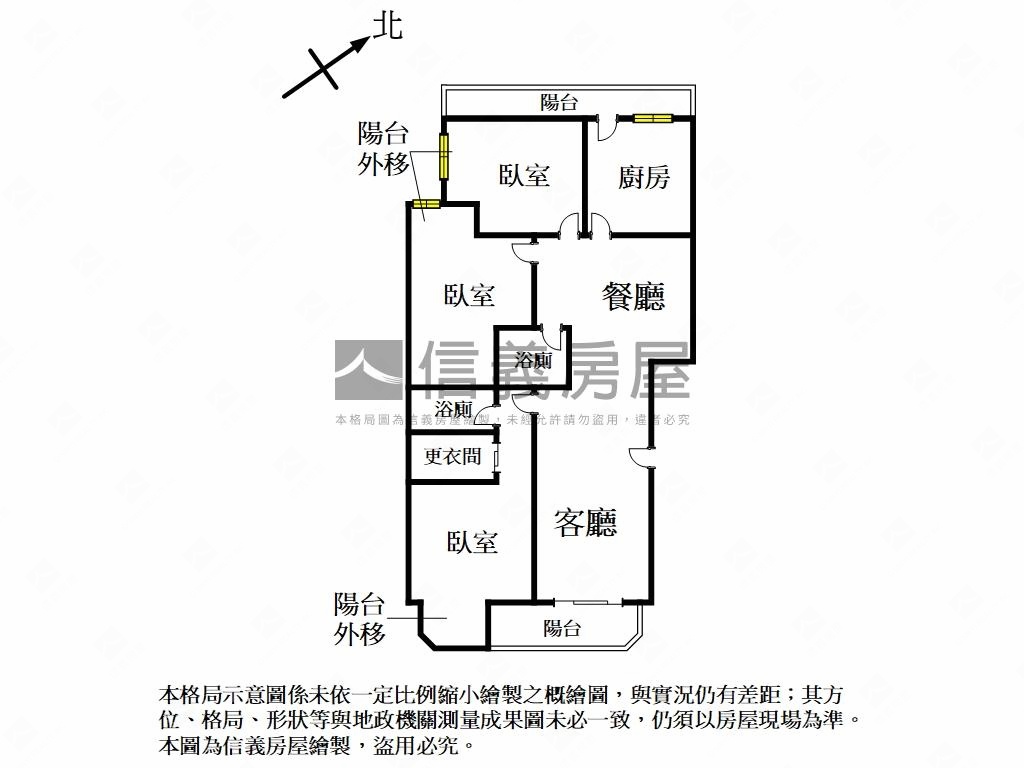 天母高樓景觀美廈房屋室內格局與周邊環境