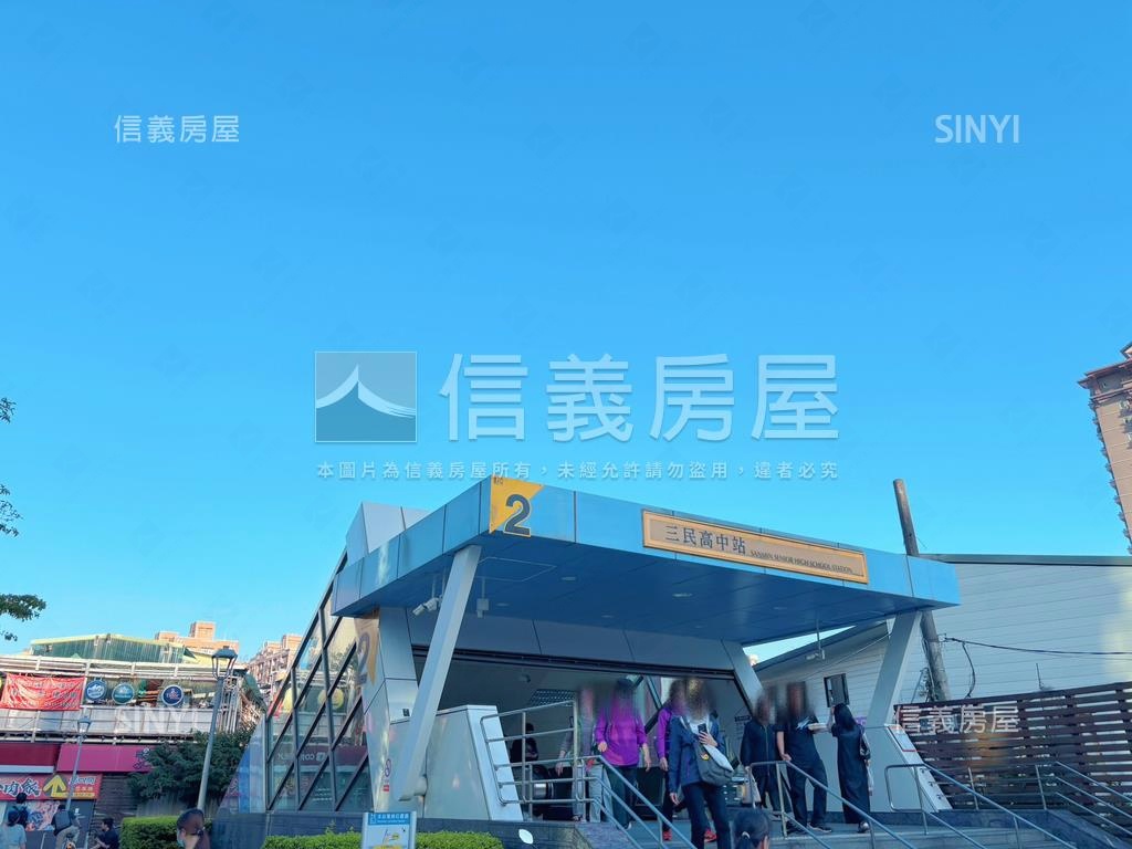 雙捷運站的邊間溫馨美寓房屋室內格局與周邊環境