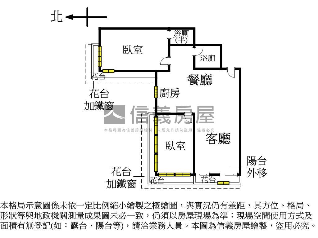 電梯兩房高樓管理低總價房屋室內格局與周邊環境