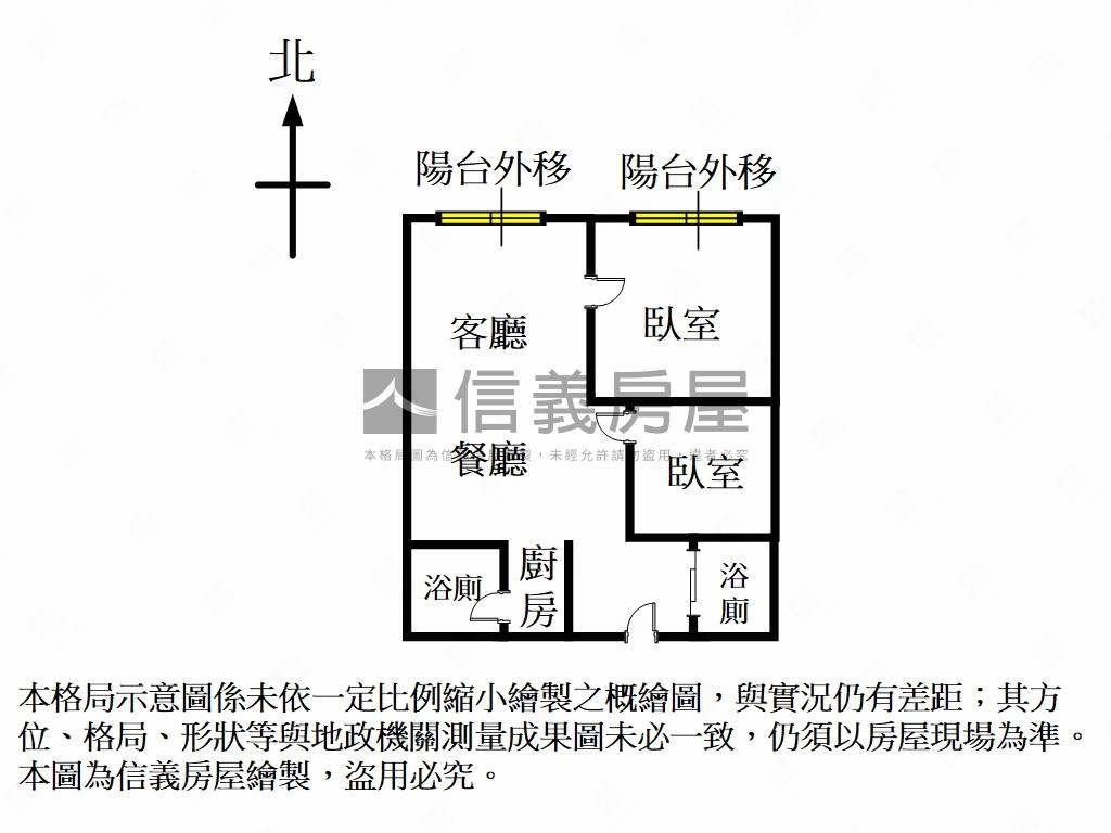 中聯兩房裝潢採光美屋房屋室內格局與周邊環境