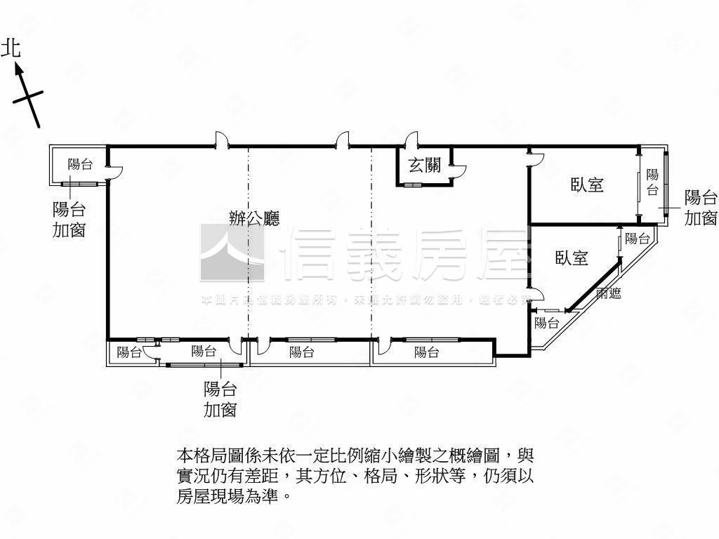 一中商圈電梯商辦Ａ房屋室內格局與周邊環境