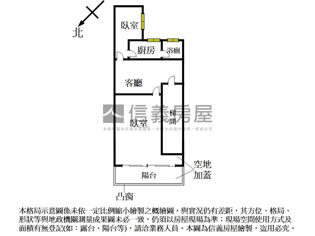 萬大美寓近捷運二樓房屋室內格局與周邊環境