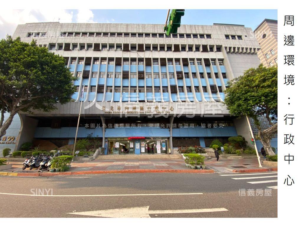 民權東路地點絕佳電梯三房房屋室內格局與周邊環境