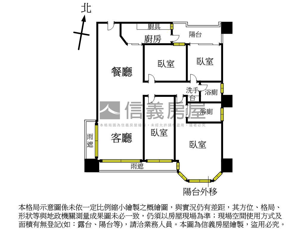 青山綠水景觀四房｜新陛潭房屋室內格局與周邊環境