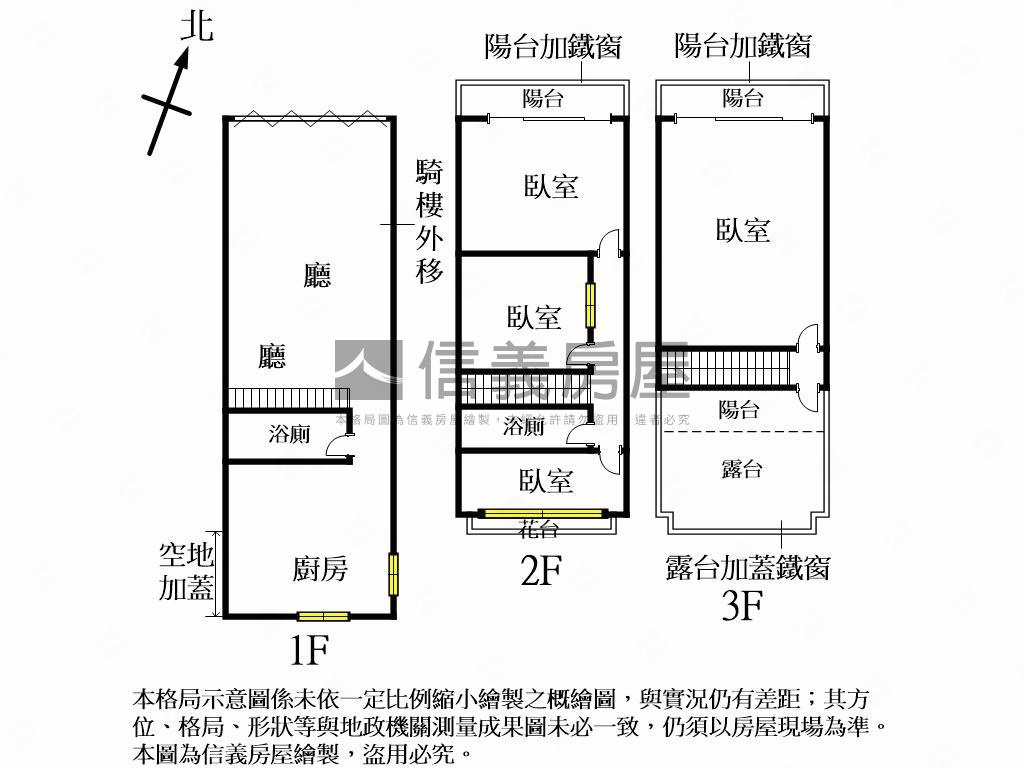 大肚國小臨路透天房屋室內格局與周邊環境