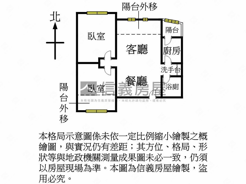 優活高樓景觀方正２房車位房屋室內格局與周邊環境