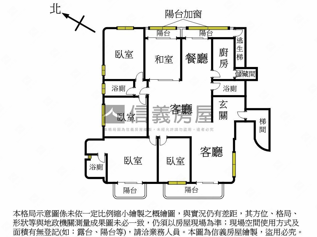 天母敦園大器恢弘房屋室內格局與周邊環境
