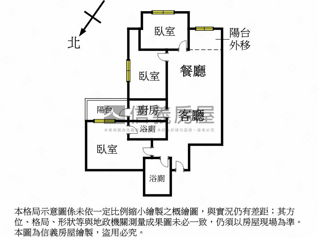 興大高樓視野三房房屋室內格局與周邊環境