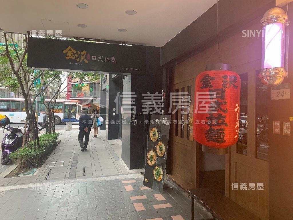 晴光市場旁農安店面房屋室內格局與周邊環境