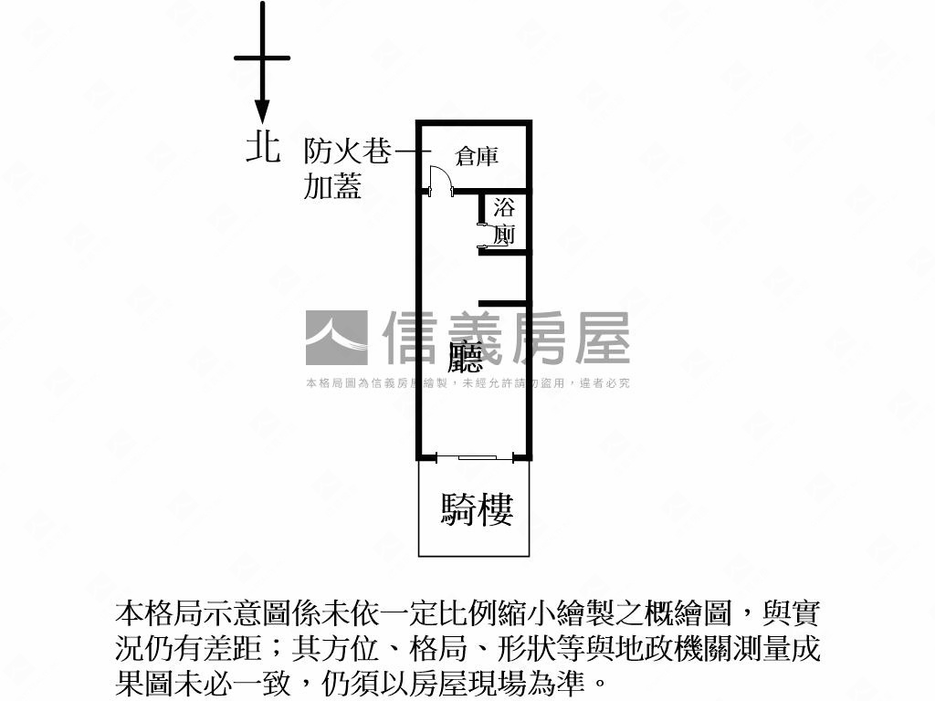 晴光市場旁農安店面房屋室內格局與周邊環境